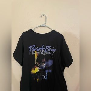 purple rain graphic tee